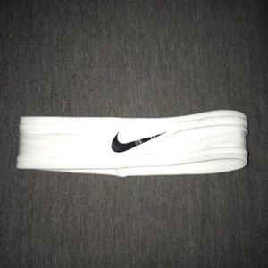 New white nike headband